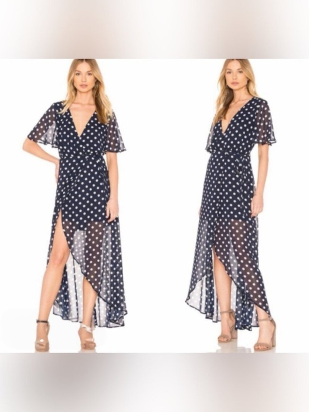 Show Me Your Mumu Maxi Dress with Half Lined Skirt